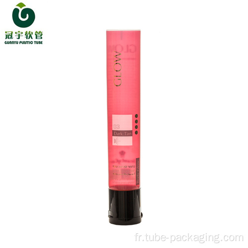 Tube en plastique cosmétique de 70 ml pour emballage corporel